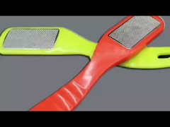 Acero inoxidable foto Químico grabado Ficha de pie para exfoliar promover la circulación sanguínea