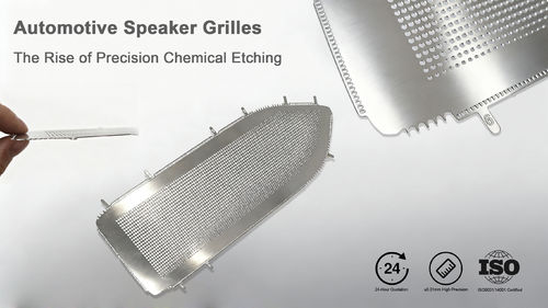 Últimos blogs de la empresa sobre Automotive Speaker Grilles: The Rise of Precision Chemical Etching
