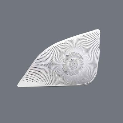 Un buen precio. Grabados químicos de rejillas metálicas para altavoces en la industria automotriz en línea