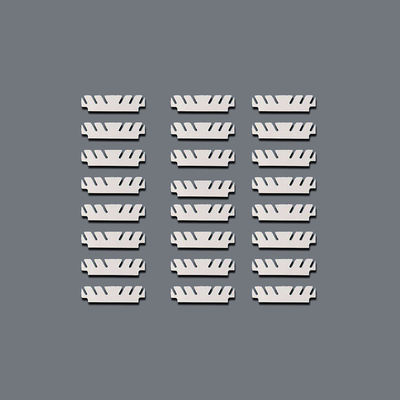 Un buen precio. SUS304 SUS316 Cuchilla de hoja de afeitar de grabado metálico con prototipo rápido en línea