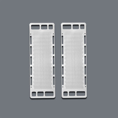 Un buen precio. Placa bipolar de microcanales grabada en metal para pilas de combustible y electrolizadores en línea