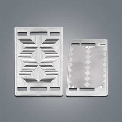 Un buen precio. Gráficos de metal de precisión 0.5mm 316L Placas de intercambiadores de calor de circuito impreso en línea