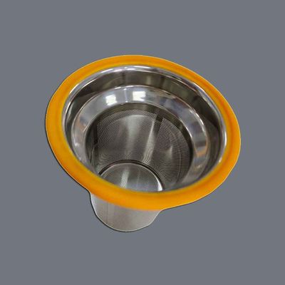 Un buen precio. Foto Químico de grabado de hierro inoxidable filtro de té para la elaboración de té en línea