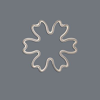 Grabados de metal de precisión en acero inoxidable con detalles de 0,015 mm