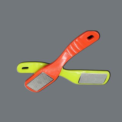 Lima de pie de acero inoxidable con grabado de precisión y ranuras de 0,03 mm de precisión