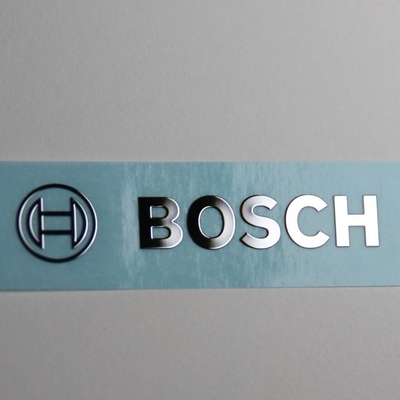 Un buen precio. Etiquetas de níquel personalizadas Logotipo de níquel metálico para electrodomésticos Placa de identificación en línea
