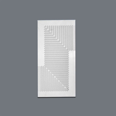 Un buen precio. Fotografías de grabado químico personalizado de acero inoxidable de titanio ultra delgado 316 placas bipolares para pila de combustible en línea